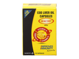 Seacod Cod Liver Oil Capsules - 110 Capsules